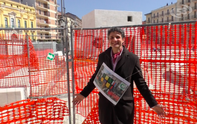 Cubo di Rubik al posto del cubo di cemento, la bizzarra proposta di ''Cittadini in Movimento'' /VIDEO