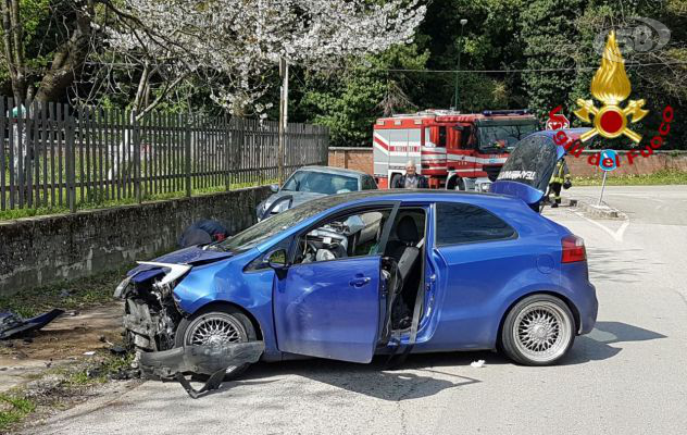 Incidente a Serino, due giovani in ospedale