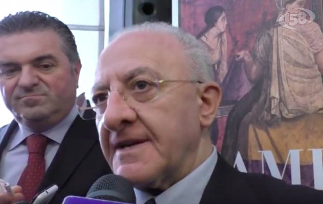 Vinitaly, De Luca: ''Campania unita per la prima volta'' /INTERVISTA