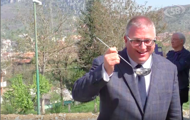 Solofra, addio crisi idrica: aperto il nuovo pozzo /VIDEO