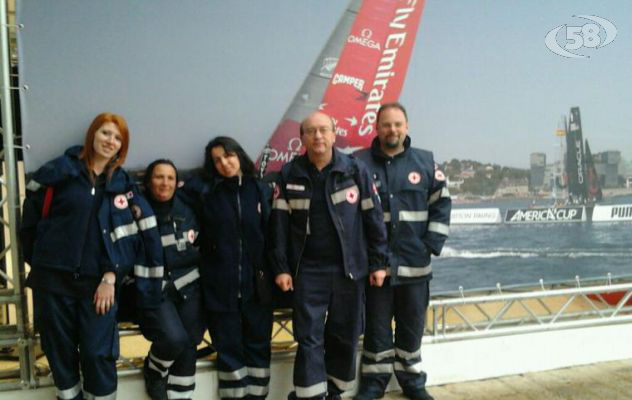 La Croce Rossa di Ariano all'America's Cup di Napoli