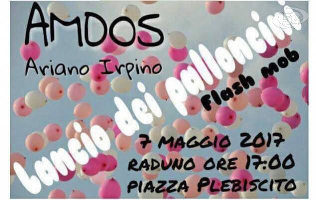 Ariano, palloncini rosa per la prevenzione del cancro al seno