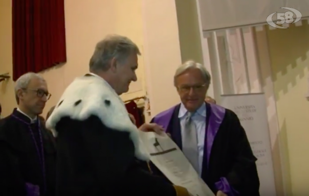 Laurea honoris causa per Diego Della Valle, “grande imprenditore e grande uomo”/VIDEO