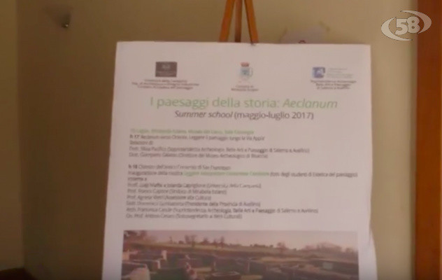 Giovani architetti stregati dal fascino di Aeclanum /VIDEO
