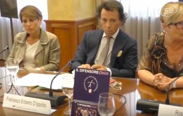 D'Ippolito difensore civico della Regione Campania: ''Al servizio del cittadino'' /VIDEO