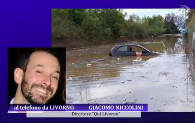 Livorno sott'acqua: è un disastro. Niccolini: ci stiamo rialzando