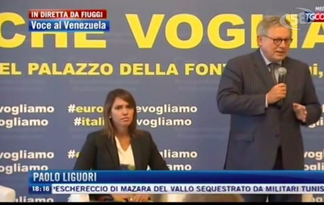 Vanessa Ledezma a Fiuggi: ''C'è un regime che sta uccidendo il popolo venezuelano''