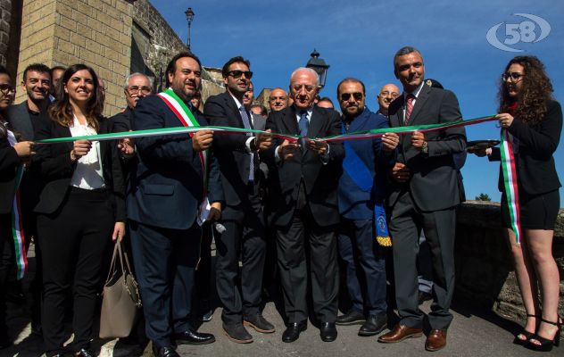 De Luca a Sant'Agata dei Goti: "Avremo un unico polo oncologico nel Sannio"