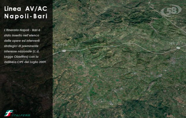 Alta Capacità, le opere da realizzare per la Stazione Hirpinia