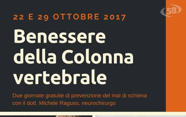 “Benessere della colonna vertebrale”, alla Casa di Cura Santa Rita due domeniche di visite gratuite 