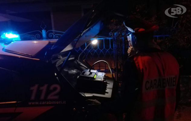 Alta Irpinia, controllo del territorio: denunce per guida in stato d'ebbrezza e droga sequestrata