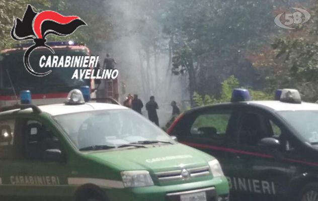 Montefalcione, incendio a seguito di uno spettacolo pirotecnico: denunciati in quattro