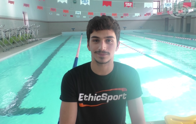 Riccardo Romano, campione del nuoto pinnato che sogna il mondiale