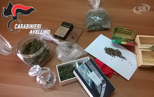 Blitz dei Carabinieri con unità cinofile: due giovani denunciati per spaccio