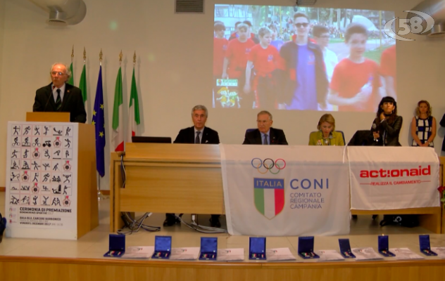 Il Coni Avellino premia il meglio dello sport: folla di atleti, tecnici e dirigenti