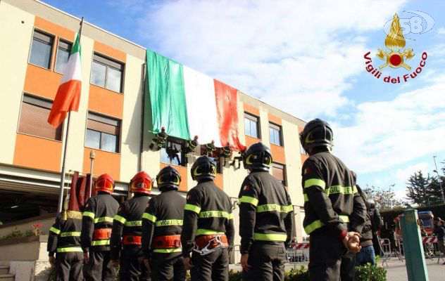 Pompieri in festa per Santa Barbara: resta la carenza di personale