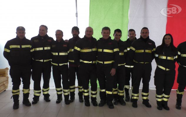 Dopo 12 anni i Vigili del Fuoco di Ariano festeggiano Santa Barbara /VIDEO