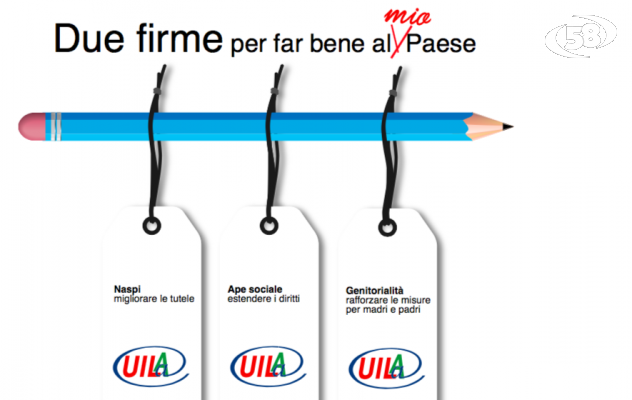 “Due firme per far bene al Mio Paese “, Uila e Uil presentano l'iniziativa ad Ariano