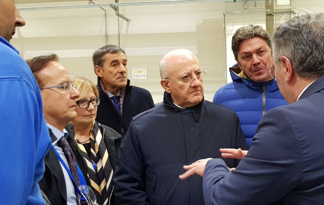 De Luca e D'Amelio in visita all'Ema di Morra de Sanctis