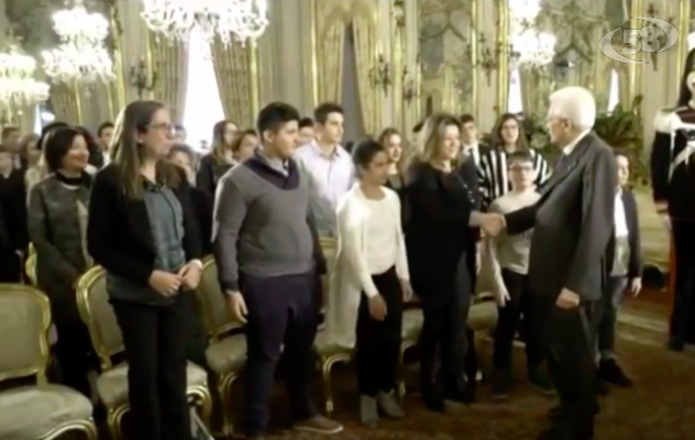 ''Giornata della Memoria'', alunni del ''Don Milani'' di Ariano premiati da Mattarella /VIDEO