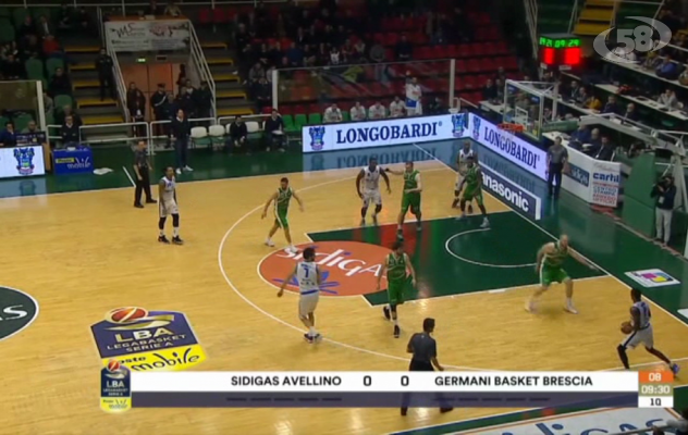 Basket, la Sidigas perde in casa: passa Brescia 96 a 95