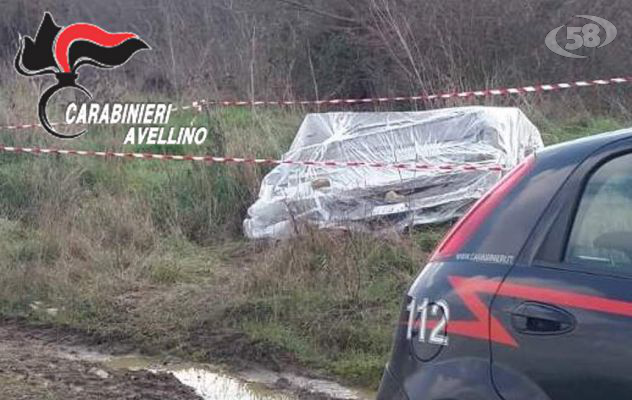 Flumeri, discarica abusiva con lastre di eternit