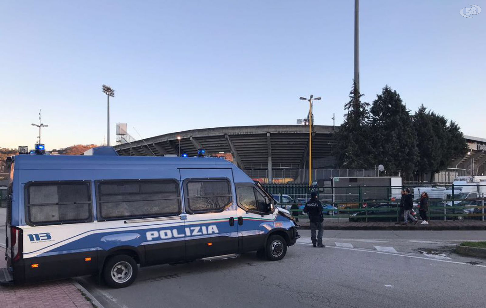 Gara al Partenio, quattro tifosi del Palermo denunciati