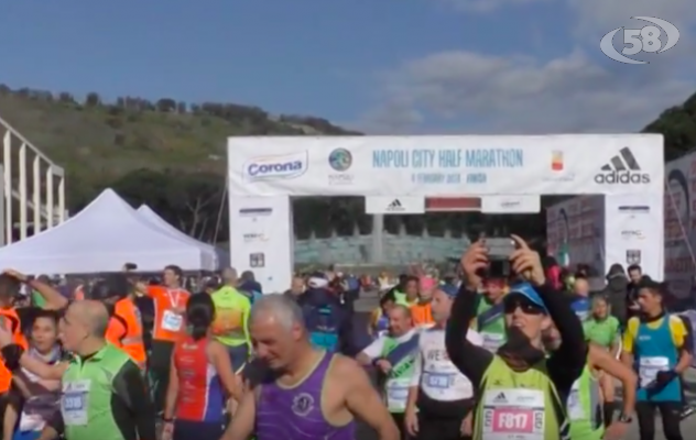 Correre nel cuore di Napoli: successo per l'Half Marathon /VIDEO