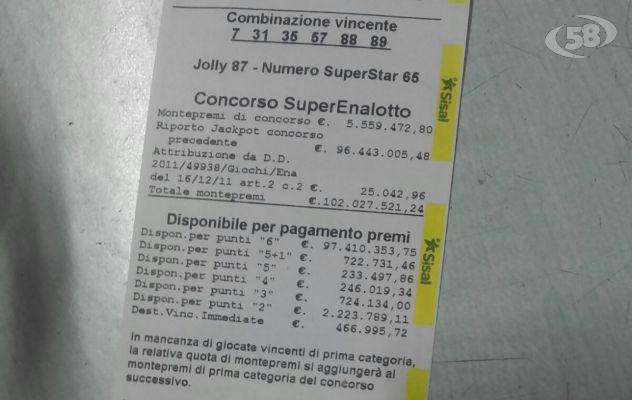 Superenalotto, doppia vincita in rione Martiri. Ai fortunati più di 23mila euro