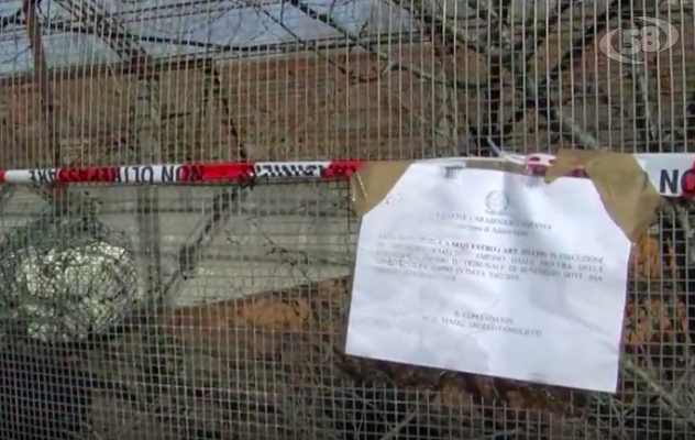 Ariano, ancora sotto sequestro l'ex cava di argilla: s'indaga