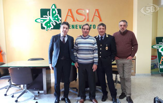 Asia, cerimonia di pensionamento di Luigi Lepore