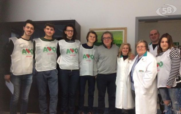  Successo per l'iniziativa AVO "Volontario per un giorno": gli studenti avellinesi a supporto dei malati