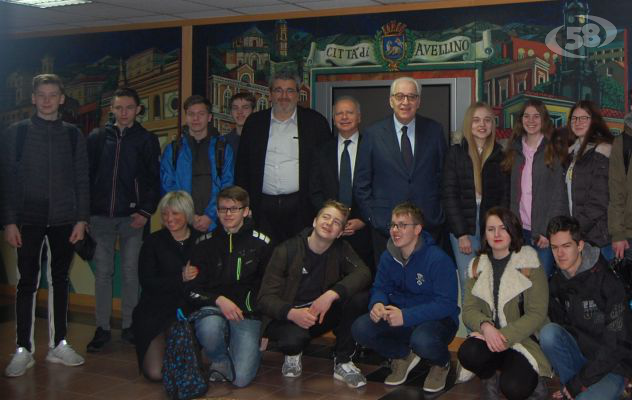 Scambi culturali, studenti tedeschi in visita ad Avellino