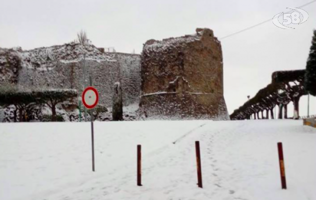 Neve di marzo su Ariano e Alta Irpinia: disagi alla viabilità