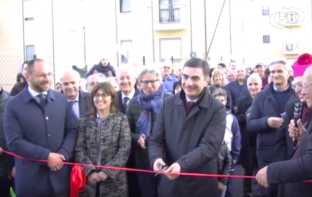 Ariano, festa grande per la nuova struttura polifunzionale di Rione Martiri /VIDEO