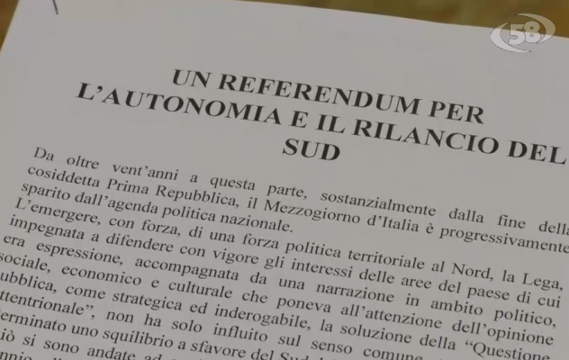 Autonomia del Sud, c'è chi chiede il referendum /VIDEO