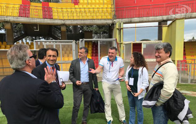 Sopralluogo al Ciro Vigorito della Fisu