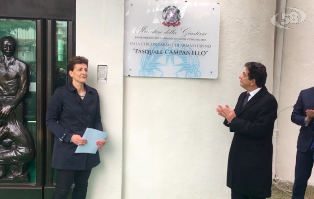 Ucciso dai clan, ora il carcere di Ariano porta il suo nome /VIDEO