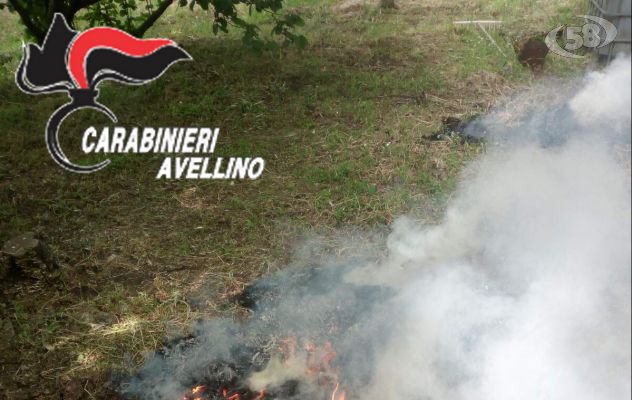 Montoro, roghi agricoli: denunciato un 50enne