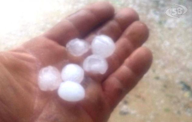 Tempesta di grandine nel Sannio, sarà chiesto lo stato di calamità naturale