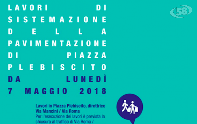 Ariano, rifacimento Piazza Plebiscito: il piano dei lavori