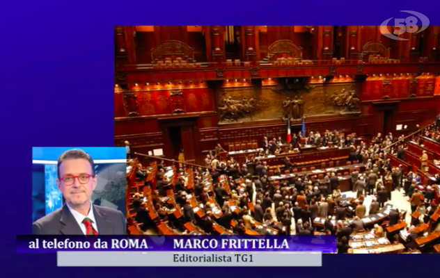 Il governo giallo-verde torna in bilico: Frittella (Tg1) a Canale 58