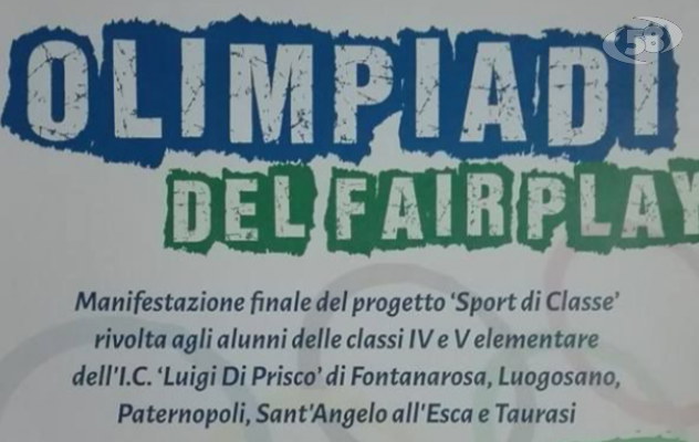 A Paternopoli le ''Olimpiadi del Fair Play'' dell'Istituto ''Di Prisco''