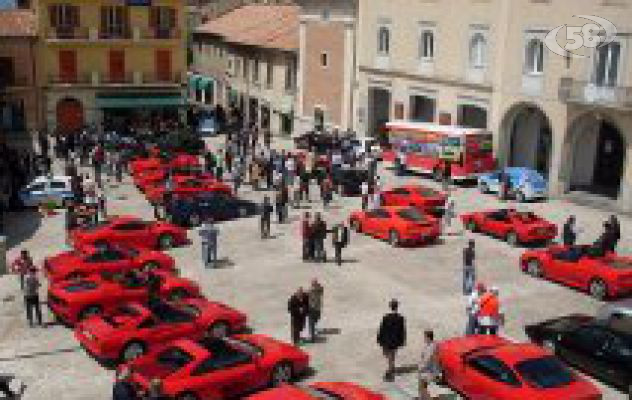 Ariano, lunedì arrivano le Ferrari. Tappa anche a Savignano e Zungoli