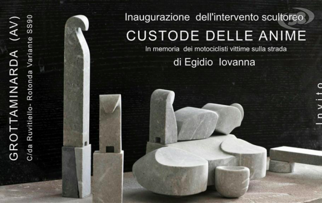 ''Motolito'', l'opera di Iovanna in ricordo delle vittime della strada /VIDEO