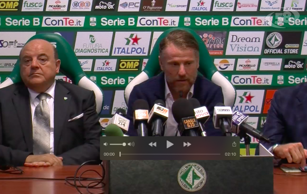 Us Avellino, Marcolini si presenta agli irpini: ''Accetto la sfida'' /VIDEO