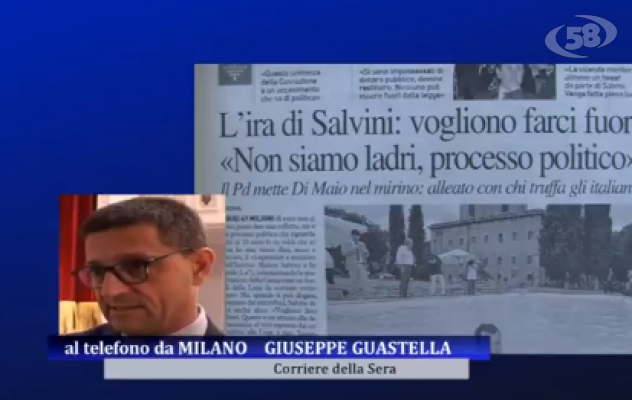 A tu per tu, il sequestro dei soldi della Lega. La nota di Giuseppe Guastella