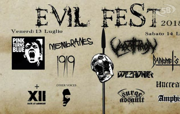 Evil Fest, ritorna il festival del "lato oscuro" della musica