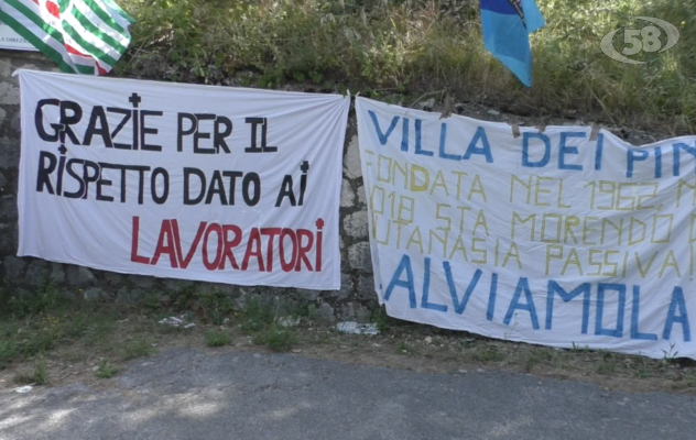 Braccia incrociate a Villa dei Pini: no ai licenziamenti