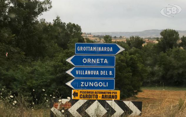 Chiusura ponte Manna Tre Torri, segnaletica per le deviazioni